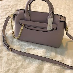 New lilac purse with crossbodystrap